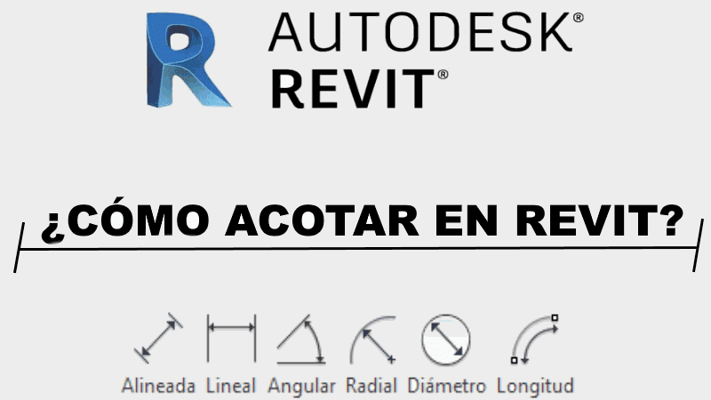 Como acotar en Revit